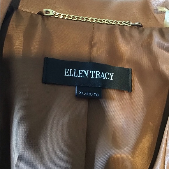 Ellen Tracy XL Leather Jacket - Picture 2 of 7